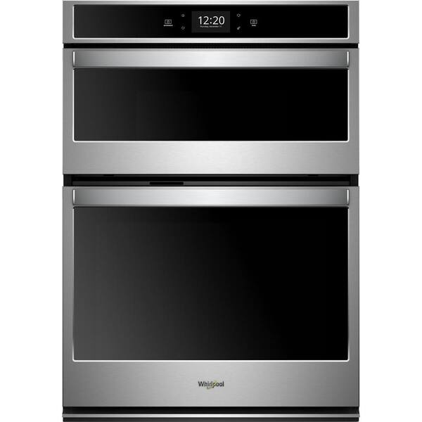 Whirlpool 27 In Electric Smart Convection Wall Oven With Built Microwave Touchscreen Stainless Steel Woc75ec7hs The Home Depot - Whirlpool Wall Oven Microwave Combo Reviews Whirlpool 27 In Electric Smart Convection Wall Oven With Built Microwave Touchscreen Stainless Steel Woc75ec7hs The Home Depot - Whirlpool Wall Oven Microwave Combo Reviews