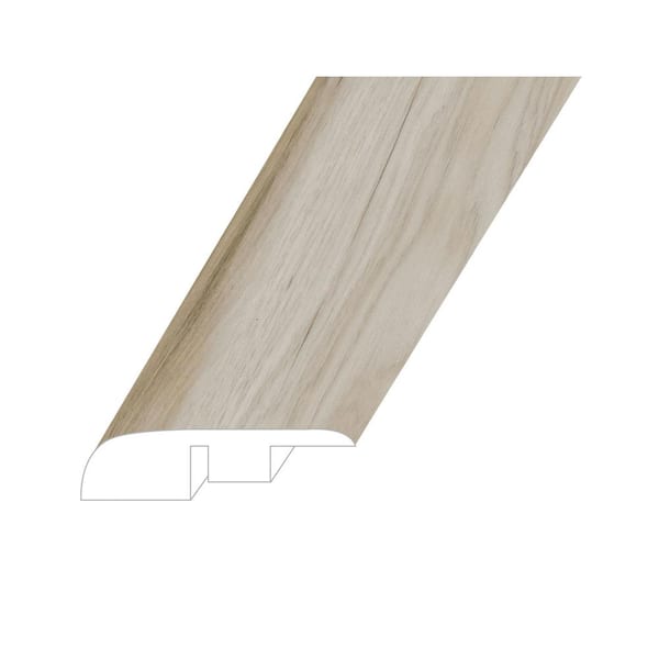 Montserrat Veritas Provincial Swan 0.59 in. T x 1.38 in. W x 94.49 in. L Vinyl End Cap Molding