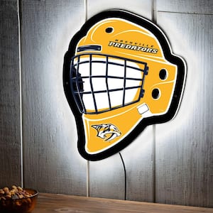 Nashville Predators Helmet 19 in. x 15 in. Plug-in LED Lighted Sign