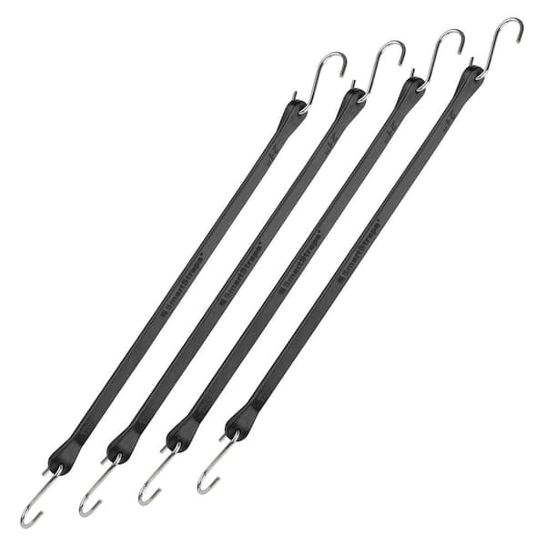 21 in. EPDM Rubber Tarp Straps - 4 pack