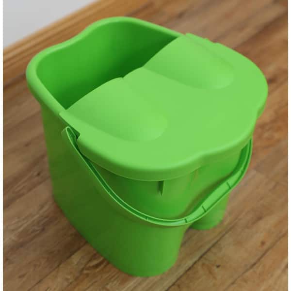 Basicwise Spa Bath Bucket in Green & Reviews