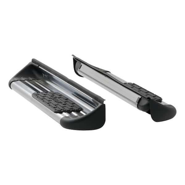 Polished Stainless Steel Side Entry Steps Truck Running Boards, Select Dodge, Ram 1500, Classic, 2500, 3500 Regular Cab