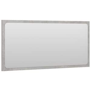 31.5 in. W x 14.6 in. H Rectangular Wood Framed Wall Mount Modern Decor Bathroom Vanity Mirror
