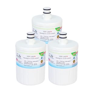Replacement Water Filter for LG 5231JA2002A (3-Pack)
