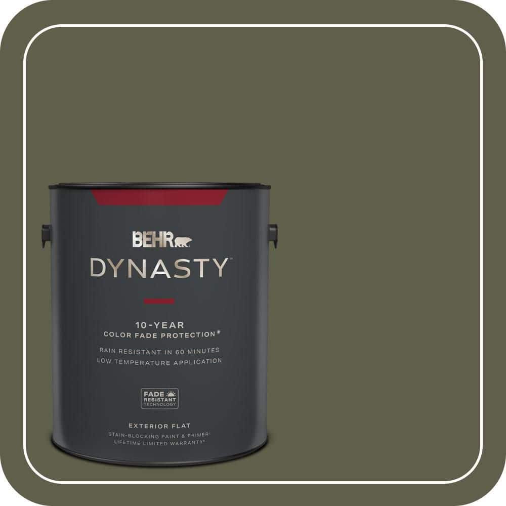1 gal. #MQ6-58 Fig Tree Flat Exterior Stain-Blocking Paint & Primer price history on PriceWatchPro