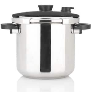 MegaChef 12 Qt. Black and Silver Electric Pressure Cooker with Automatic  Shut-Off and Keep Warm Setting 985110831M - The Home Depot