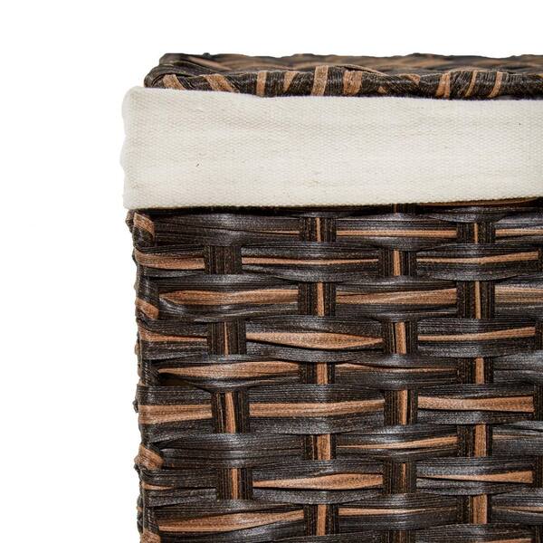 InterestPrint Plaid Pattern in Brown Laundry Basket Collapsible Waterproof  Clothes Hamper Light Laun…See more InterestPrint Plaid Pattern in Brown