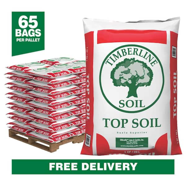 1 cu. ft. Top Soil (Pallet of 65 Bags)