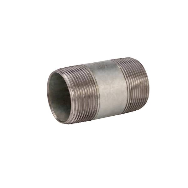 Southland 1-1/2 in. x 3 in. Galvanized Steel MPT Nipple