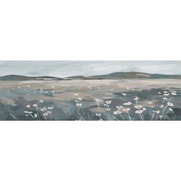 Unbranded "Wild Poppy Plains" by Marmont Hill Unframed Canvas Nature Art Print 5 in. x 15 in.