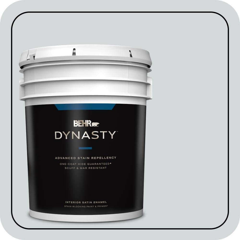 5 gal. #PPU26-12 Solemn Silence Satin Enamel Interior Stain-Blocking Paint & Primer price history on PriceWatchPro
