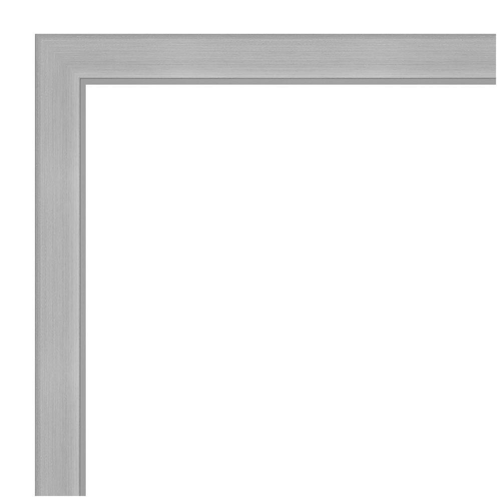 Vista Brushed Nickel Framed Natural Cork Bulletin Board