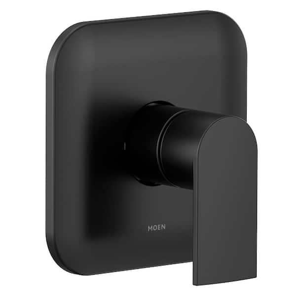 MOEN Genta LX M-CORE 2-Series 1-Handle Shower Trim Kit in Matte Black (Valve Not Included)