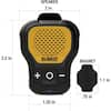 DEWALT Black and Yellow Wearable Portable Speaker 190 1148 DW2