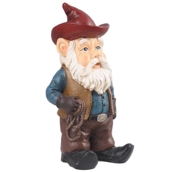 HI-LINE GIFT LTD. Gnome Cowboy Statues