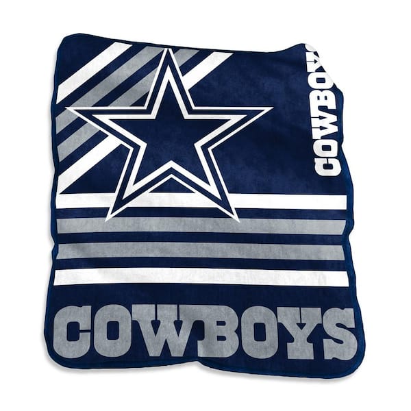 logobrands Dallas Cowboys Multi-Colored Raschel Throw