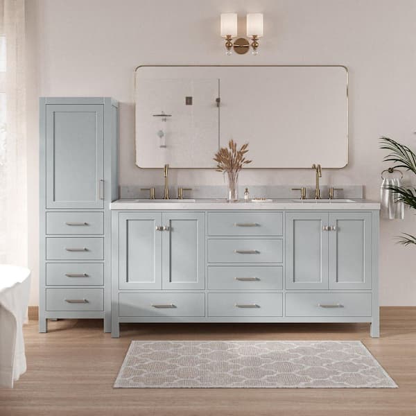 90 Inch Vanities - Bathroom Vanities - The Home Depot