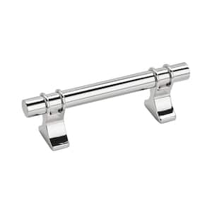 Davenport 3 in. (76 mm) Polished Chrome Cabinet Drawer Pull