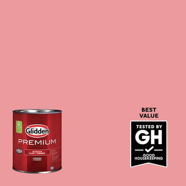 Glidden Premium 1 qt. PPG1187-4 River Rouge Flat Interior Latex Paint