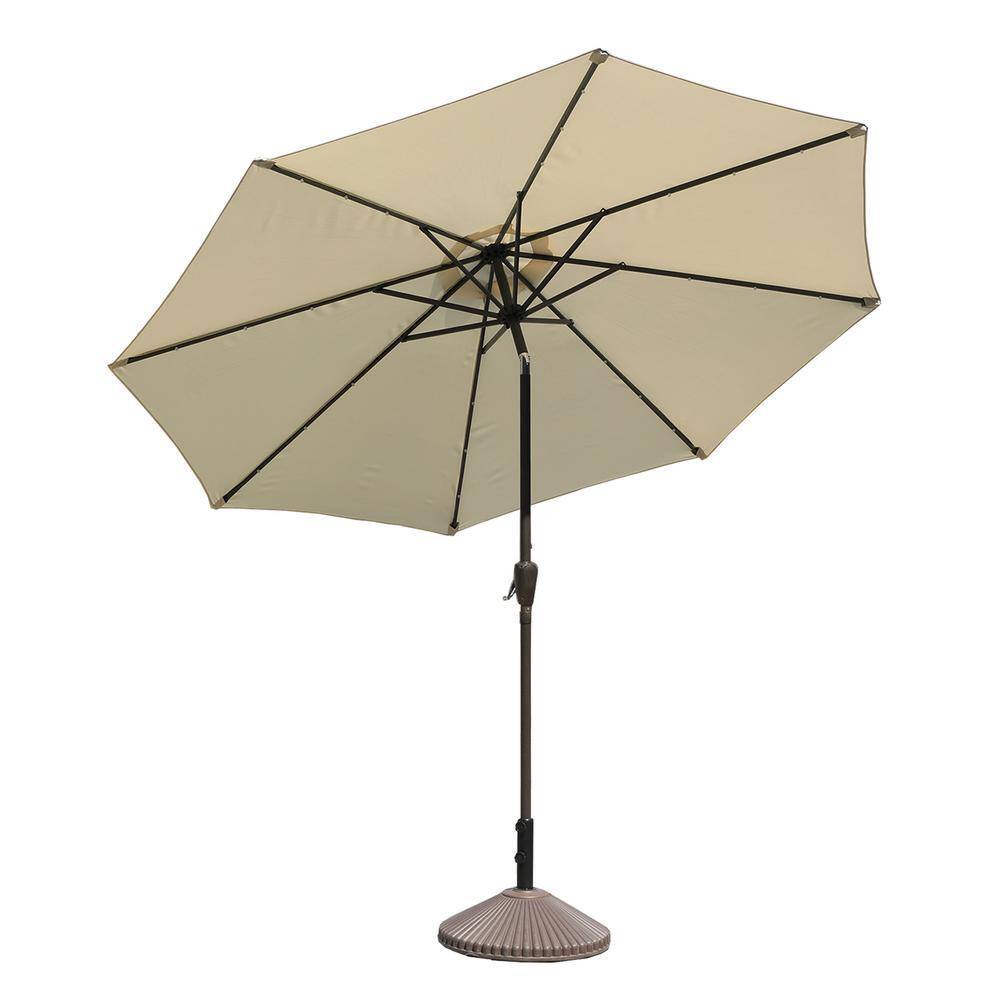 Boyel Living 10 ft. Aluminum Market Patio Umbrella Fade Resistant and