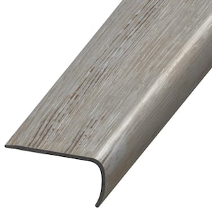 DuraDecor Classy Chic Posh Pine 1 in. T x 2 in. W x 94 in. L Stair Nose Molding