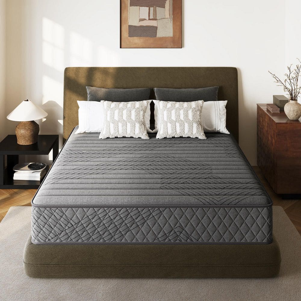 Babo Care Full Medium Hybrid Gel Memory Foam 12 in. Advanced Anti