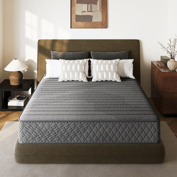 Babo Care Full Medium Hybrid Gel Memory Foam 12 in. Advanced Anti