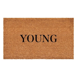 Bold Young Multi-Colored 24 in. x 36 in. Indoor or Outdoor Doormat