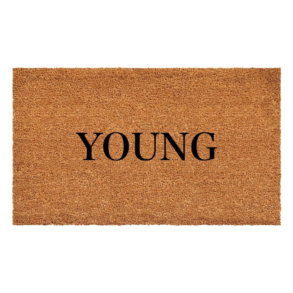 Bold Young Multi-Colored 24 in. x 48 in. Indoor or Outdoor Doormat price history on PriceWatchPro