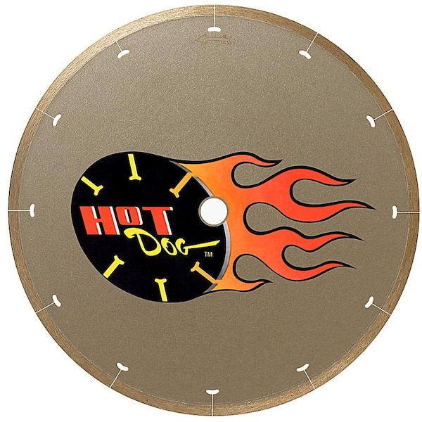 MK Diamond 8 in. Premium Grade Thin Rim Diamond Blade For Porcelain And Vitreous Tile