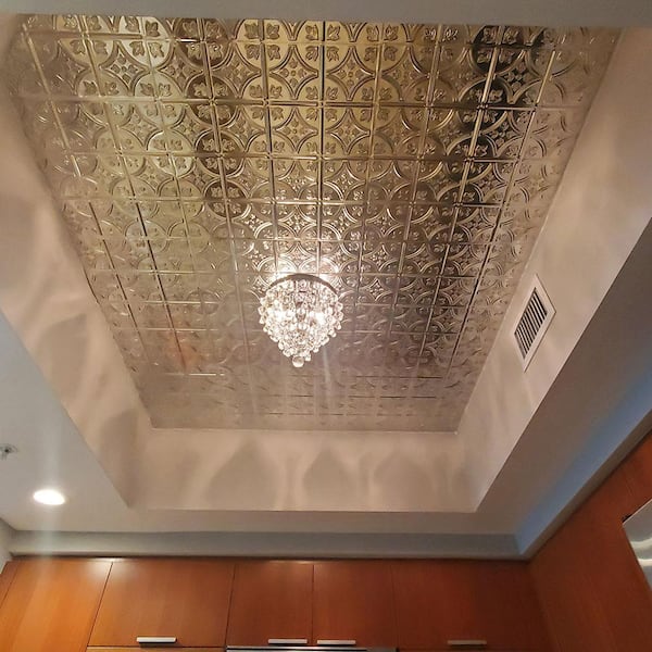 Shanko SKPC505 Williamsburg Stamped Metal Lay-in Tin Ceiling