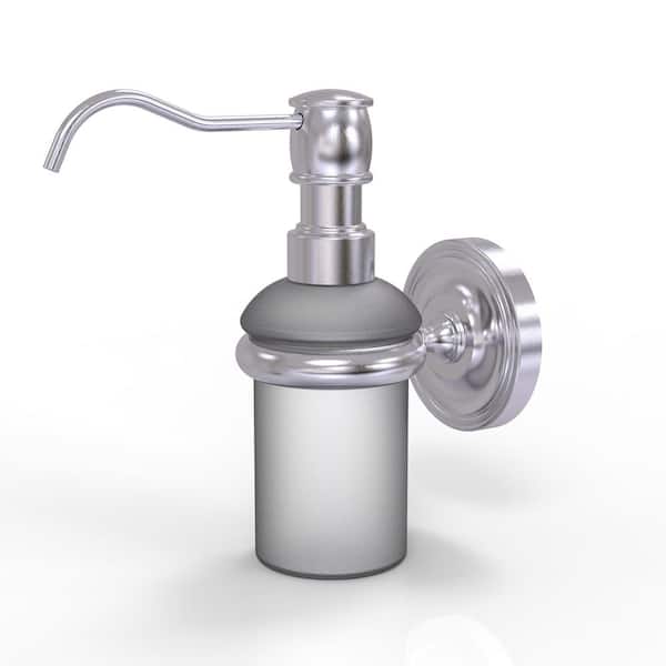 Allied Brass Prestige Regal Collection Wall Mounted Soap/Lotion/Antibacterial Dispenser in Satin Chrome