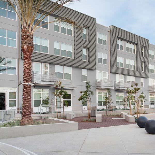 1 gal. #N520-3 Flannel Gray Semi-Gloss Acrylic Exterior Paint