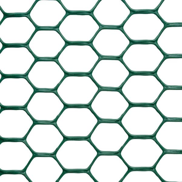 Tenax 3/4 In. x 2 Ft. H. x 25 Ft. L. Hexagonal Plastic Poultry Netting Fence,  Green - Bliffert Lumber and Hardware