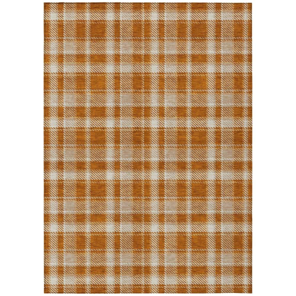 Chantille ACN563 Paprika 3 ft. x 5 ft. Machine Washable Indoor/Outdoor Geometric Area Rug price history on PriceWatchPro