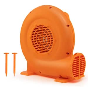 550-Watt 0.7 HP Air Blower for Inflatables w/25 ft. Wire and GFCI Plug for Indoor Outdoor Bounce House