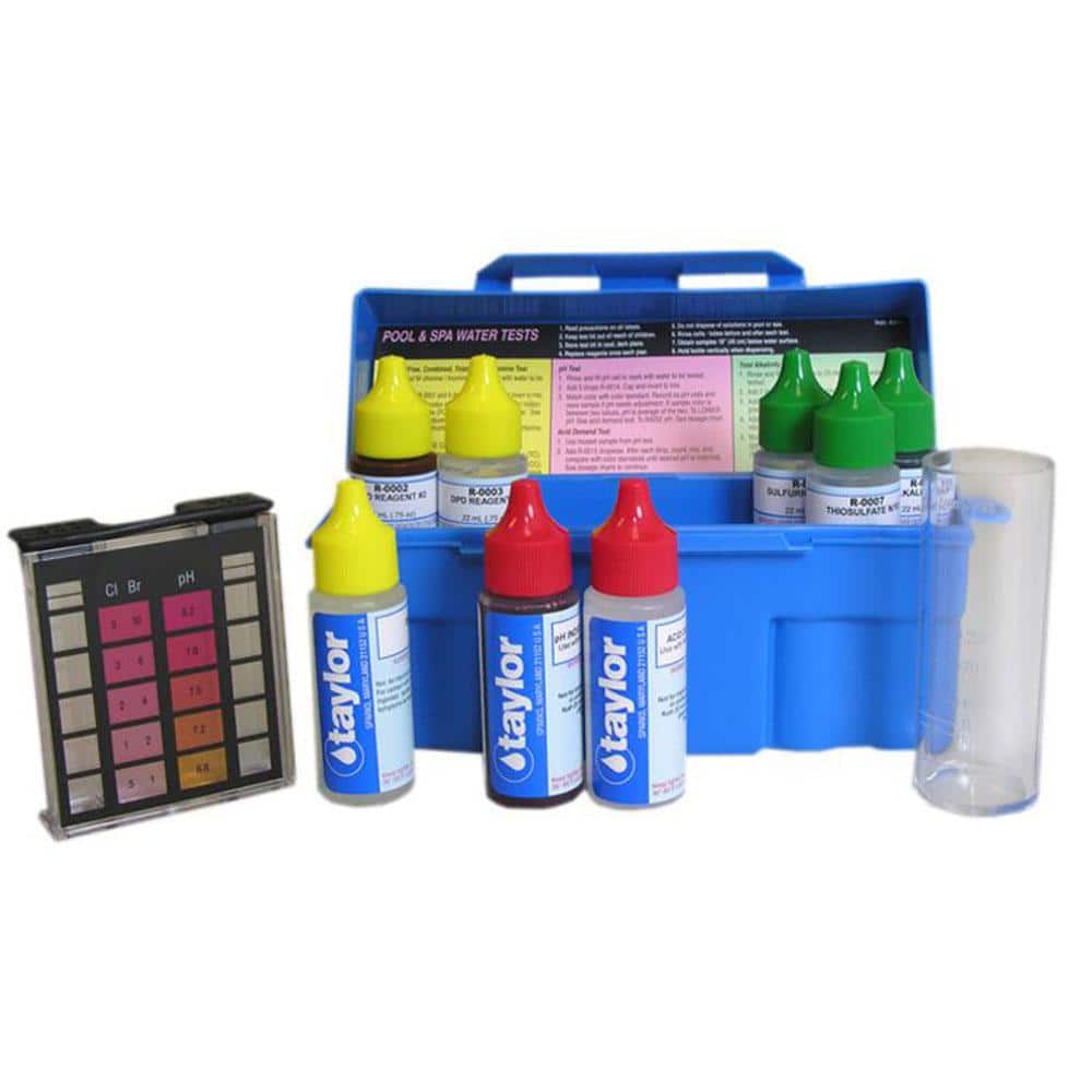 Taylor Safety Plus Swimming Pool Chlorine Bromine pH Alkalinity Test