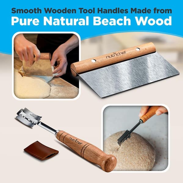 RUSTIC BAKER Bread Lame With Beech Handle Bread Scoring Tool 