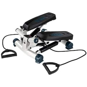 Stair Stepper with Resistance Bands, White