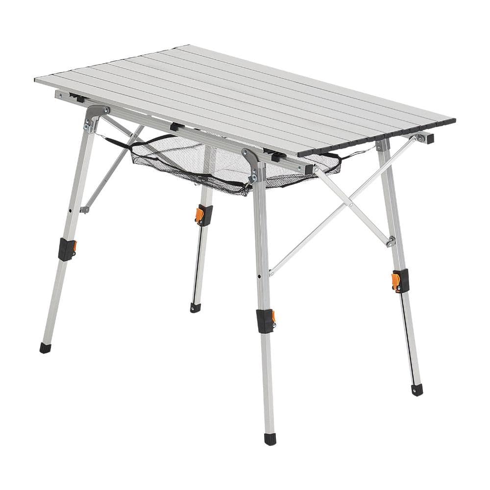 Folding Camping Table Portable Roll-Up Lightweight Aluminum Beach Table with Adjustable Height price history on PriceWatchPro