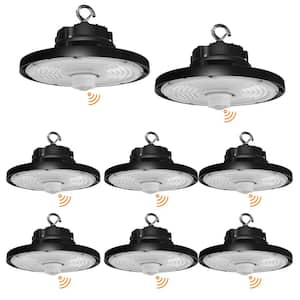 12.6 in. Integrated UFO LED High Bay Light Fixture LED Commercial Lighting, Up to 36000 Lumens w/Motion Sensor (8-Pack)