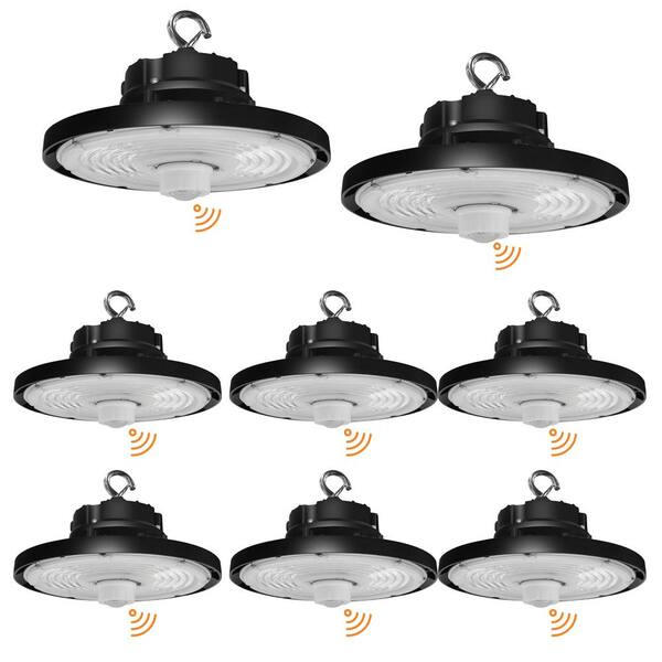 10-Pack 240W UFO LED High Bay Lights - 36000lm Commercial Garage Gym Light IP65