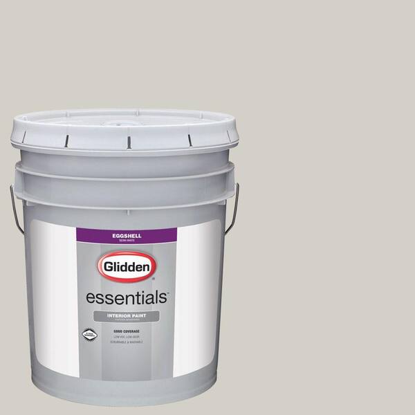 Glidden Essentials 5 gal. #HDGCN03D Natural Silver Wool Eggshell ...