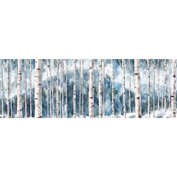 Unbranded "Dance With Trees" by Parvez Taj Unframed Canvas Nature Art Print 20 in. x 60 in. .