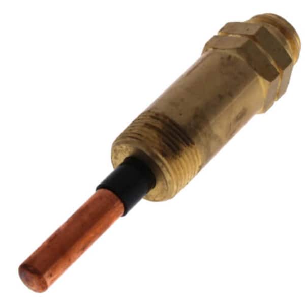 EW-204 3/4 in. Electro-Well with Long Nut and Short Insertion Length for Off-Center Immersion Well Tapping