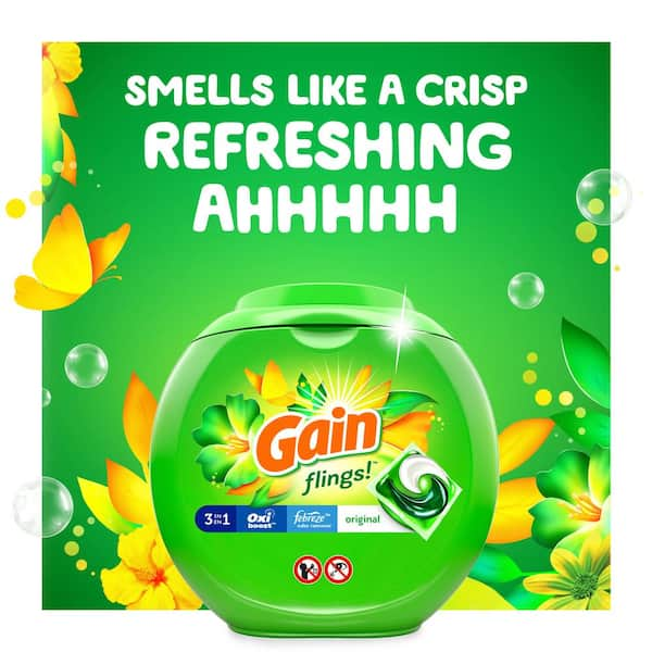 Shop Glad Gain Original Scent Laundry Detergent and Glad Force