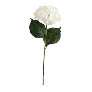 20 in. Artificial Hydrangea Flower Stems, Set of 3