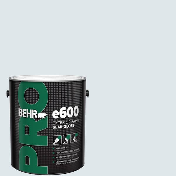 BEHR PRO 1 gal. #570E-1 Glass Bead Semi-Gloss Exterior Paint