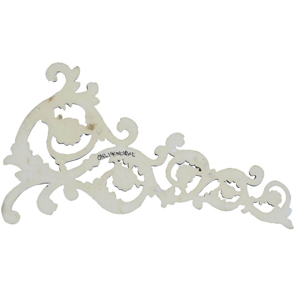 Medway 6.63'' White Primed Urethane Scroll Onlay