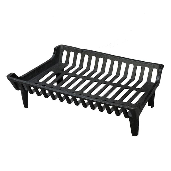 Liberty Foundry 24 in. Cast Iron Fireplace Grate with 4 in. Legs